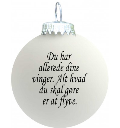 Citatkugle 107 - Du har allerede dine vinger