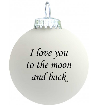 Citatkugle 121 - I love you to the moon and back