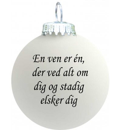 Citatkugle 131 - En ven er én, der ved