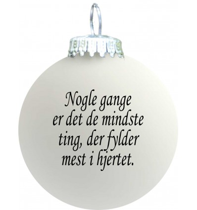Citatkugle 101 - Nogle gange er det de