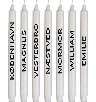 Lys - Med din tekst