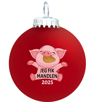 Jeg fik mandlen - Rød mat