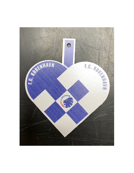 Julekugle med din tekst (1-side)